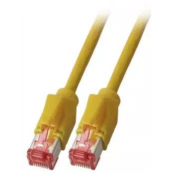 Netwerkkabel EFB Elektronik K8708GE.7,5 RJ-45 Cat6a 7.5 m geel