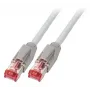 Netwerkkabel EFB Elektronik K8708GR.15 RJ-45 Cat6a 15 m grijs