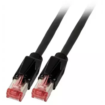 Netwerkkabel EFB Elektronik K8708SW.2 RJ-45 Cat6a 2 m zwart
