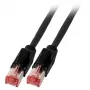Netwerkkabel EFB Elektronik K8708SW.5 RJ-45 Cat6a 5 m zwart