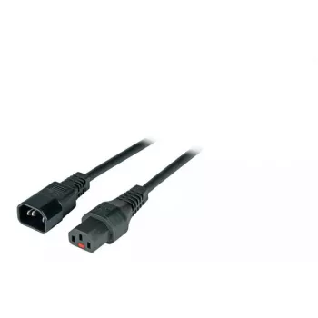 Stroomkabel EFB Elektronik EK601SW.1 zwart 1 m C14 C13