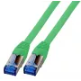 Netwerkkabel EFB Elektronik K5525FGN.7,5 RJ-45 Cat6a 7,5 m groen