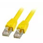 Netwerkkabel EFB Elektronik K5528GE.0.5 RJ-45 Cat8.1 0,5 m geel