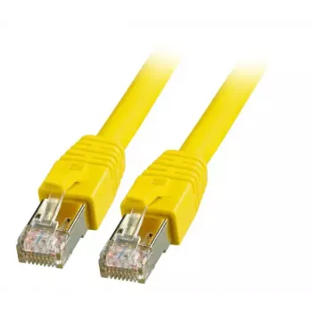 Netwerkkabel EFB Elektronik K5528GE.1 RJ-45 Cat8.1 1 m geel