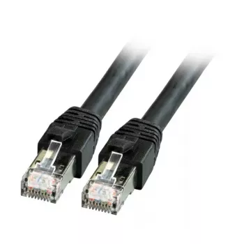 Netwerkkabel EFB Elektronik K5528SW.2 RJ-45 Cat8.1 2 m zwart