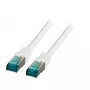 Netwerkkabel EFB Elektronik MK6001.15W RJ-45 Cat6a 15 m wit