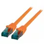 Netwerkkabel EFB Elektronik MK6001.30O RJ-45 Cat6a 30 m oranje