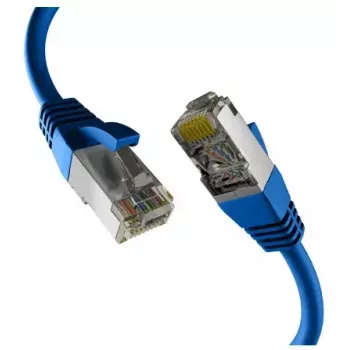 Netwerkkabel EFB Elektronik EC020200243 RJ-45 Cat8.1 20 m blauw