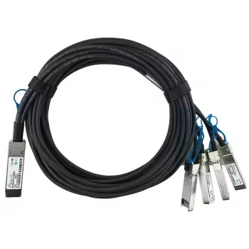 Netwerkkabel BlueOptics YFNDD-BL QSFP28 4xSFP28 InfiniBand 2m oranje