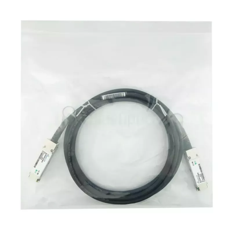 DAC-kabel BlueOptics EQPC40PC030C0100-BL QSFP InfiniBand 3m zwart