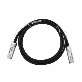 DAC-kabel BlueOptics EQPC40PC030C0100-BL QSFP InfiniBand 3m zwart