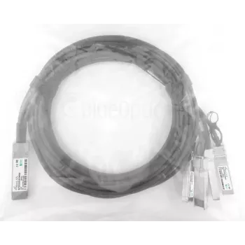 Netwerkkabel BlueOptics JG331A-BL QSFP 4 x SFP+ InfiniBand 5 m zwart