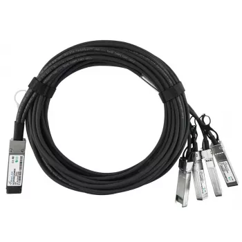 Netwerkkabel BlueOptics JG331A-BL QSFP 4 x SFP+ InfiniBand 5 m zwart