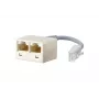 Netwerksplitter BTR NETCOM 130610480101-E wit grijs