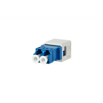Glasvezeladapter METZ CONNECT 1402L00820MI LC/SM blauw wit keramisch