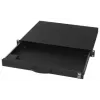 Toetsenbord AIXCASE AIX-19K1UKDETB-B USB PS/2 QWERTZ Duits zwart