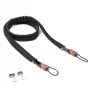 C-ROPE Traveler paracord camerariem, 100 cm, Silent Black