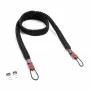 C-ROPE Traveler paracord camerariem, 125 cm, Silent Black