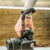 C-ROPE Claw paracord camerapolsband, 30 cm, zwart
