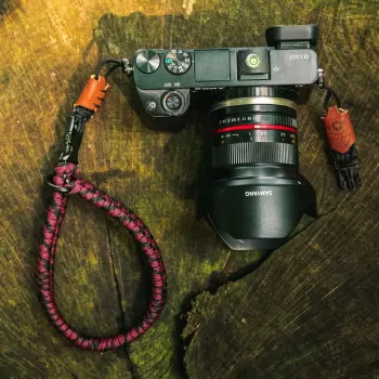 C-ROPE Claw Paracord camerahandgreep, 30 cm, olijfgroen