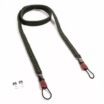 C-ROPE Traveler Paracord camerariem, 140 cm, Military Olive