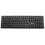 Draadloos toetsenbord MediaRange MROS111-GR QWERTY-indeling zwart – compact draadloos ontwerp