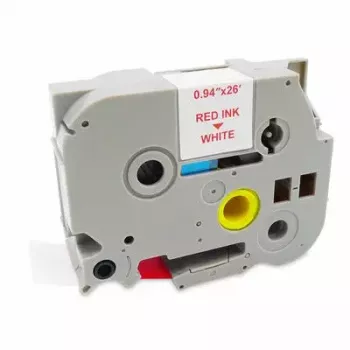 Printerlint MediaRange MRBTZ252 rood 2,4 cm 8 m