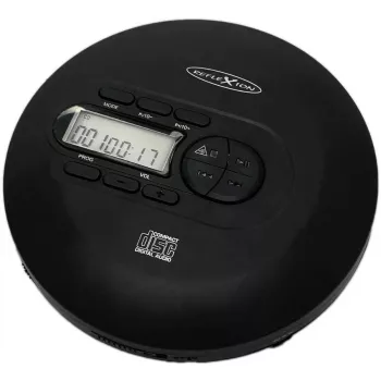 Reflexion PCD520MF draagbare cd/mp3-speler (discman), anti-shock, zwart