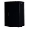 Wandgemonteerde kast Rockstable RS19-6418 18U 19 inch veiligheidsglas