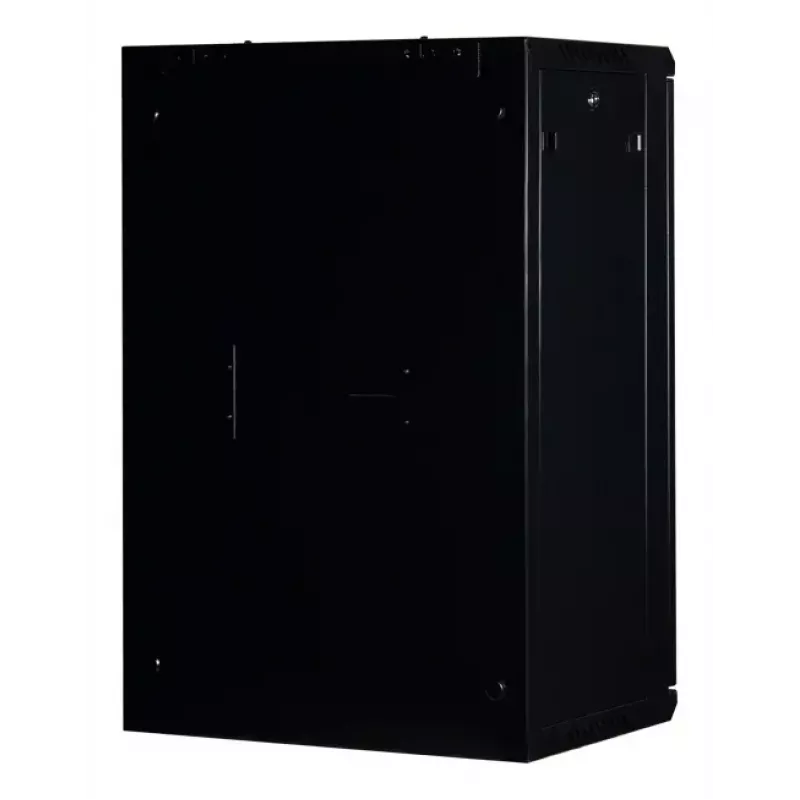 Wandgemonteerde kast Rockstable RS19-6418 18U 19 inch veiligheidsglas