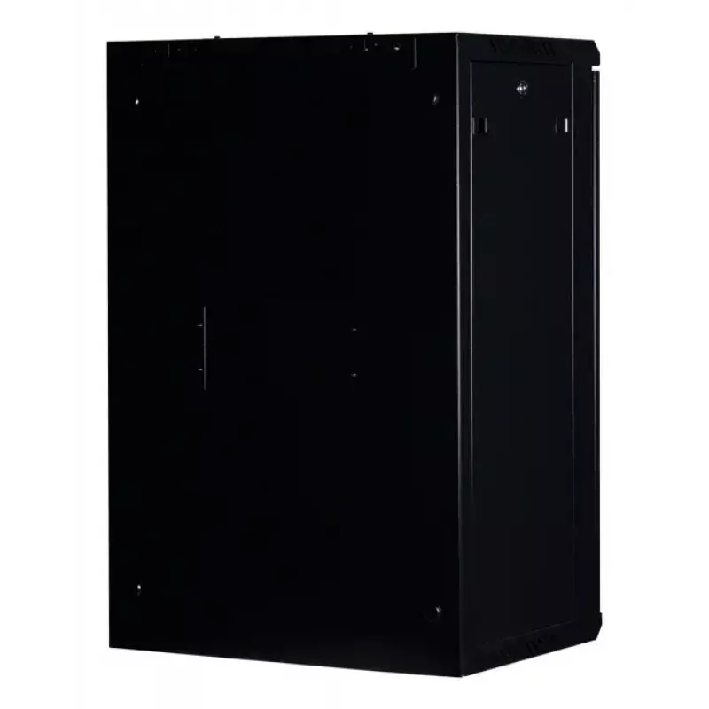 Rockstable 18U 19 inch wandmontage rack zwart RS19-6418S