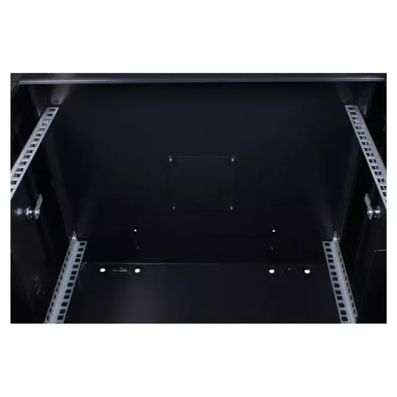 Rockstable 18U 19 inch wandmontage rack zwart RS19-6418S
