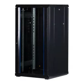 Rockstable 22 U 19 inch serverkast met veiligheidsglas RS19-6622