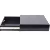 Lade-eenheid Rockstable 2 HE 19 inch afsluitbare lade staal zwart