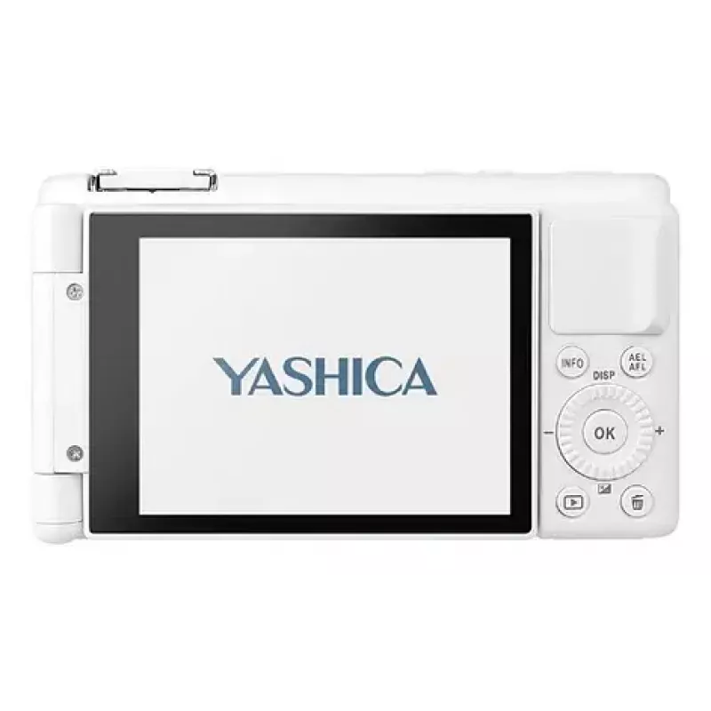 Compactcamera Yashica City 100 72 MP CMOS zilver wit