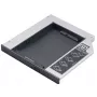 Storage-behuizing Akasa N.Stor AK-OA2SSA-BK zwart 130x129x13mm
