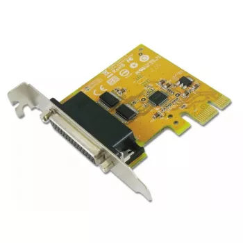 Interne RS-232-interfacekaart Sunix SER6437AL — PCIe, 115,2 Kbit/s, 128B FIFO, 65×68 mm