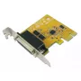 Interne RS-232-interfacekaart Sunix SER6437AL — PCIe, 115,2 Kbit/s, 128B FIFO, 65×68 mm