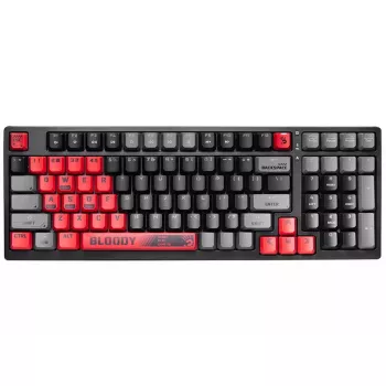 A4Tech Bloody S98 Sports Red mechanisch gaming-toetsenbord, BLMS Red Plus-switches (A4TKLA47388)