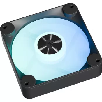 Behuizingsventilator APNX FP1-R 120 mm, zwart, omgekeerde luchtstroom, 3-pack