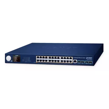 Managed switch PLANET Layer 3 24-poorts 10/100/1000T PoE