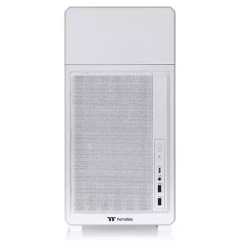 Computerbehuizing THERMALTAKE TR300 TG Snow White Mid-Tower pc-behuizing, zijpaneel van gehard glas