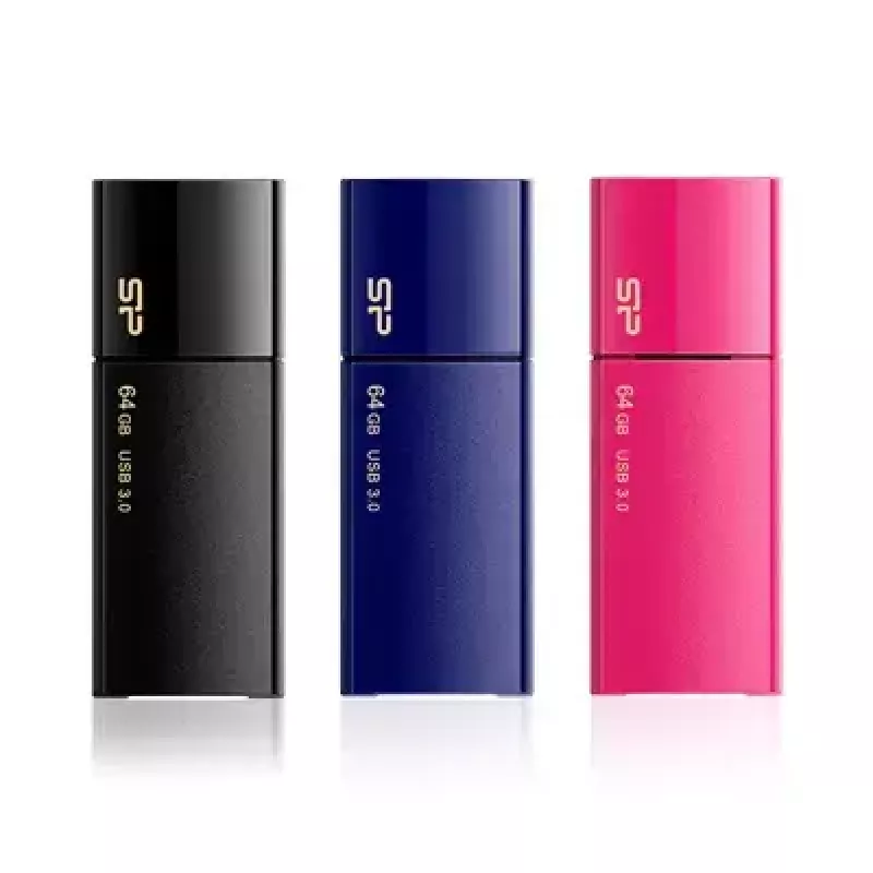 USB-flashdrive Silicon Power 64 GB USB Type-A 3.2 Gen 1 Blaze B05 roze