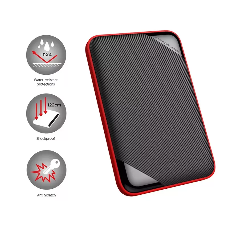 Externe harde schijf Silicon Power 5 TB USB 3.2 Armor A62
