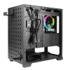 Pc-behuizing Azza Elise tower zwart, tower, zwart