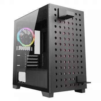 Pc-behuizing Azza Elise tower zwart, tower, zwart