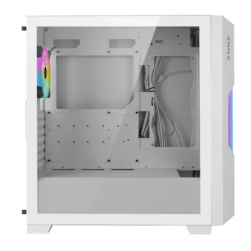 Pc-behuizing Azza Guardian Glass midi tower wit