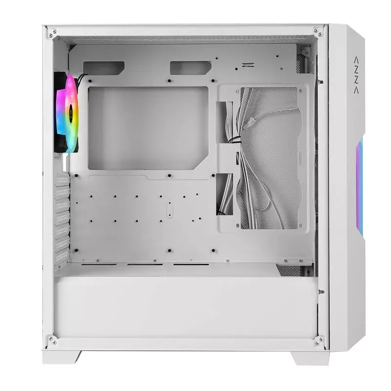 Pc-behuizing Azza Guardian Glass midi tower wit