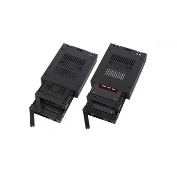 HDD-behuizing Icy Dock MB742TP-B universeel kunststof 134 mm breed