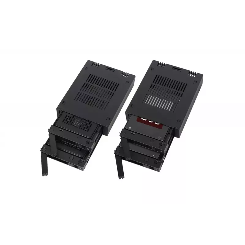 HDD-behuizing Icy Dock MB742TP-B universeel kunststof 134 mm breed